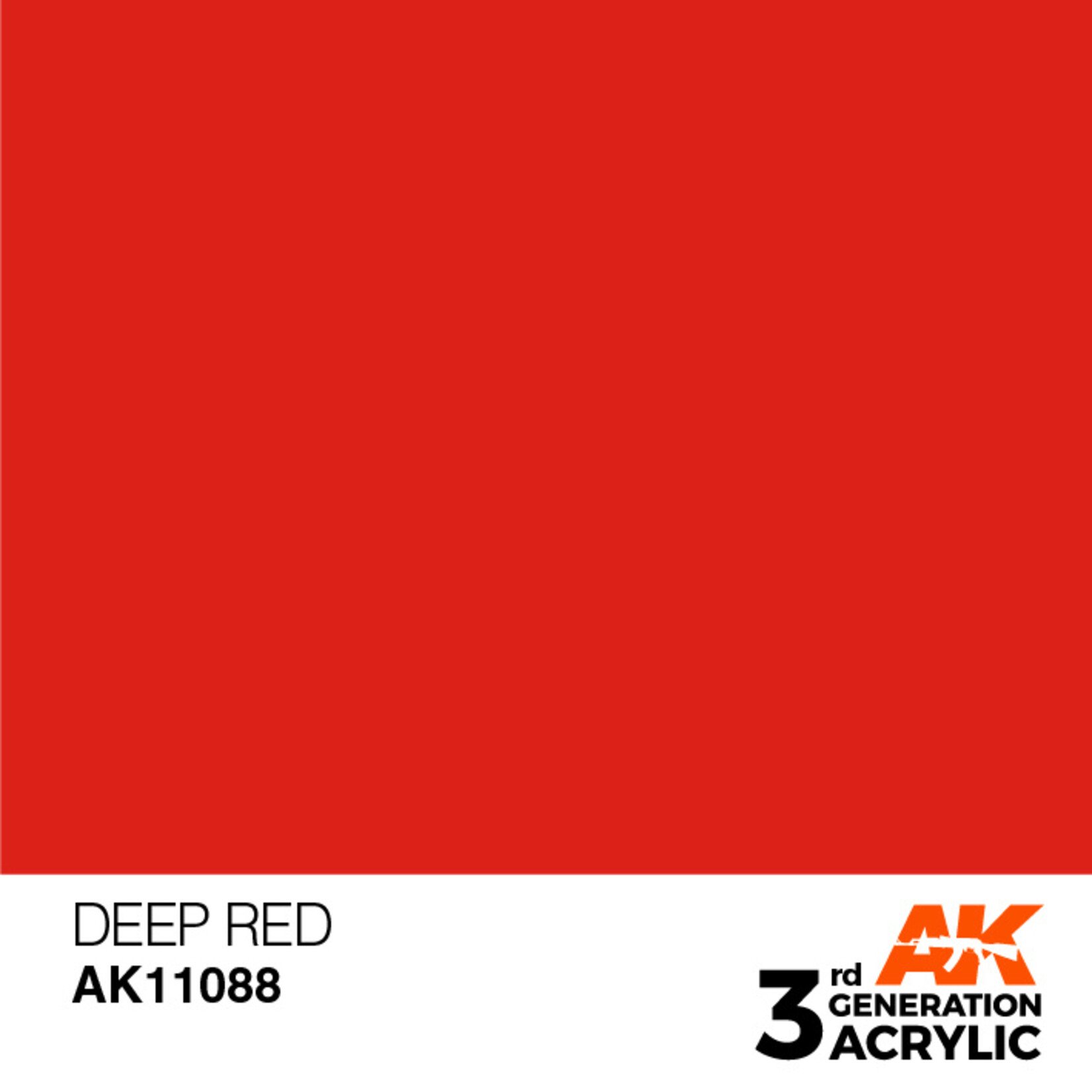 AK Interactive AK 3rd Gen Acrylics: Deep Red (17ml)