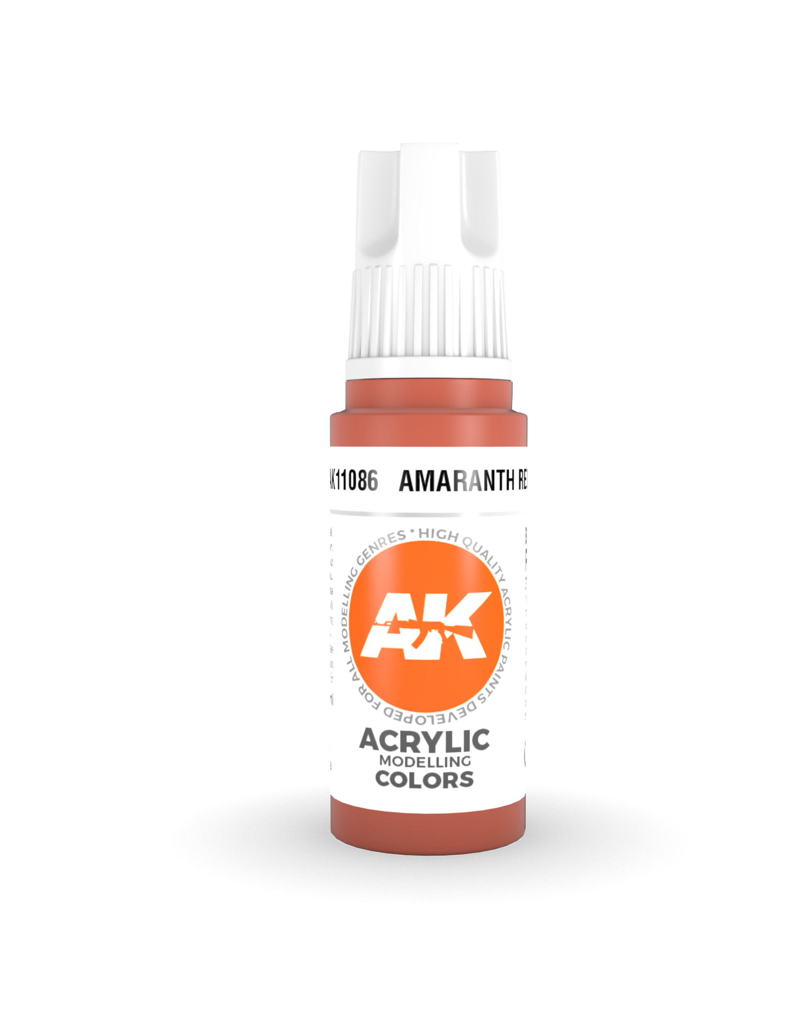 AK Interactive AK 3rd Gen Acrylics: Amaranth Red (17ml)