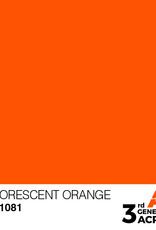 AK Interactive AK 3rd Gen Acrylics: Fluorescent Orange (17ml)