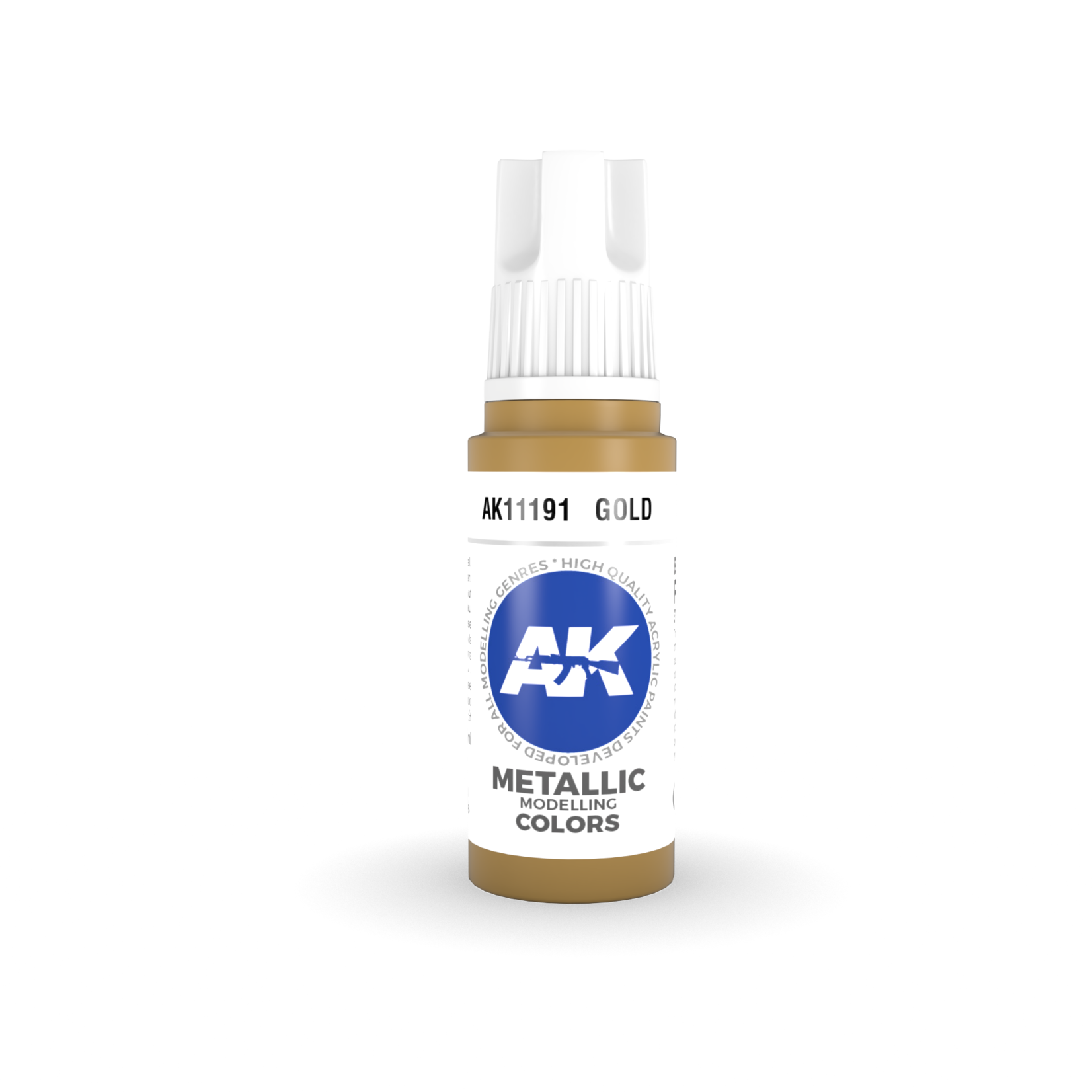 AK Interactive AK 3rd Gen Acrylics: Gold (17ml)