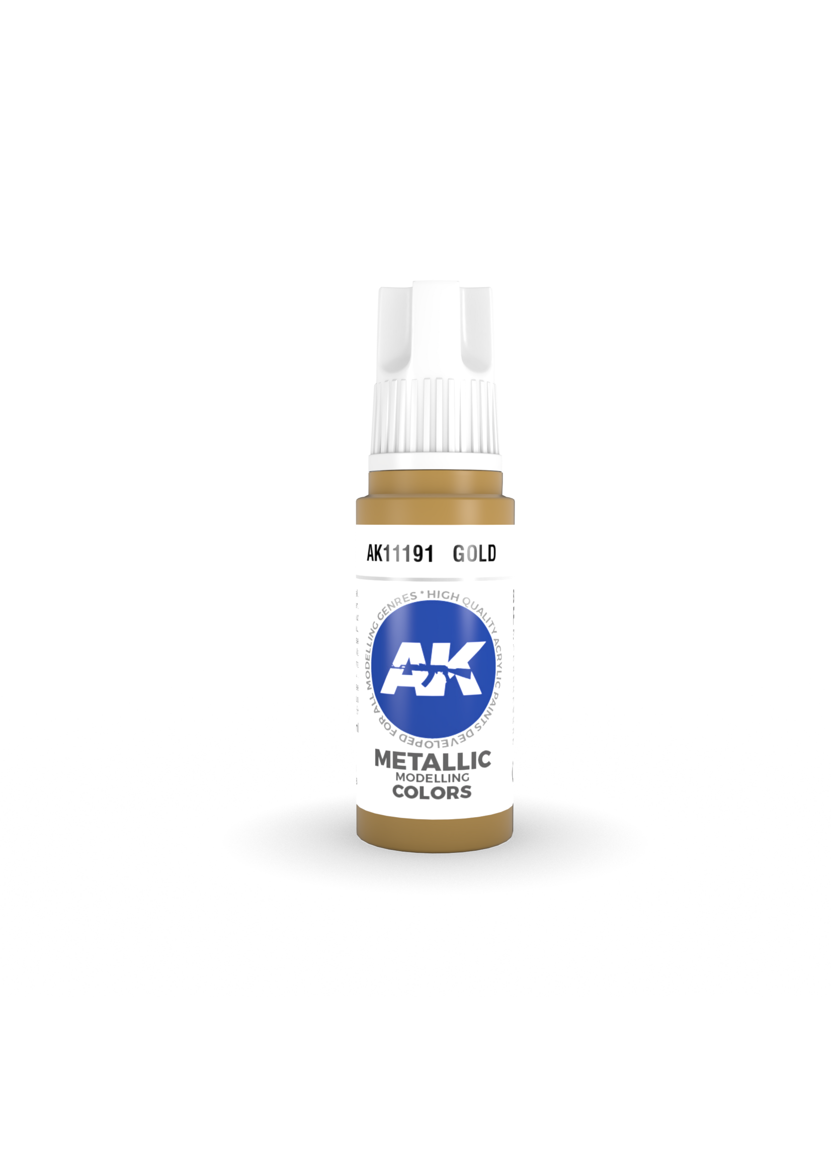 AK Interactive AK 3rd Gen Acrylics: Gold (17ml)