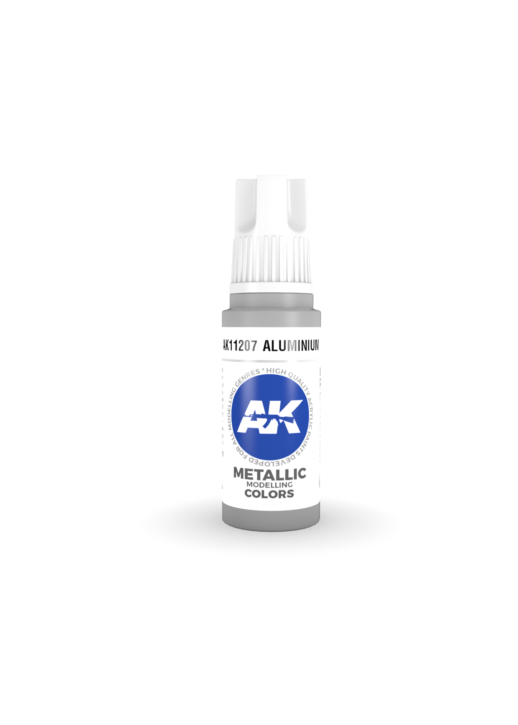 AK Interactive AK 3rd Gen Acrylics: Aluminium (17ml)