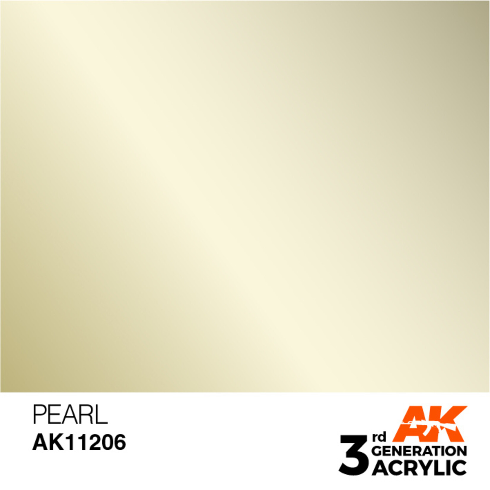 AK Interactive AK 3rd Gen Acrylics: Pearl (17ml)