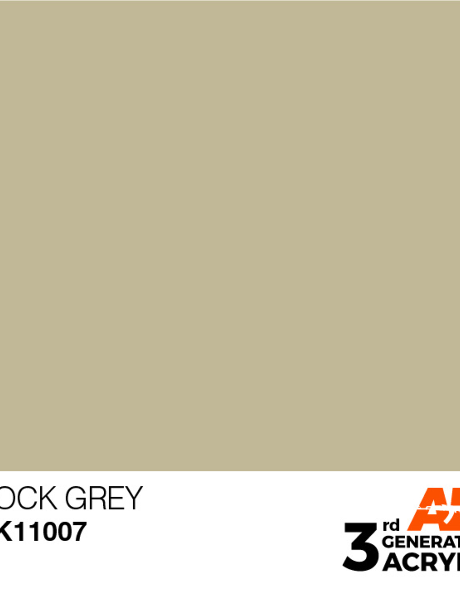 AK Interactive AK 3rd Gen Acrylics: Rock Grey (17ml)