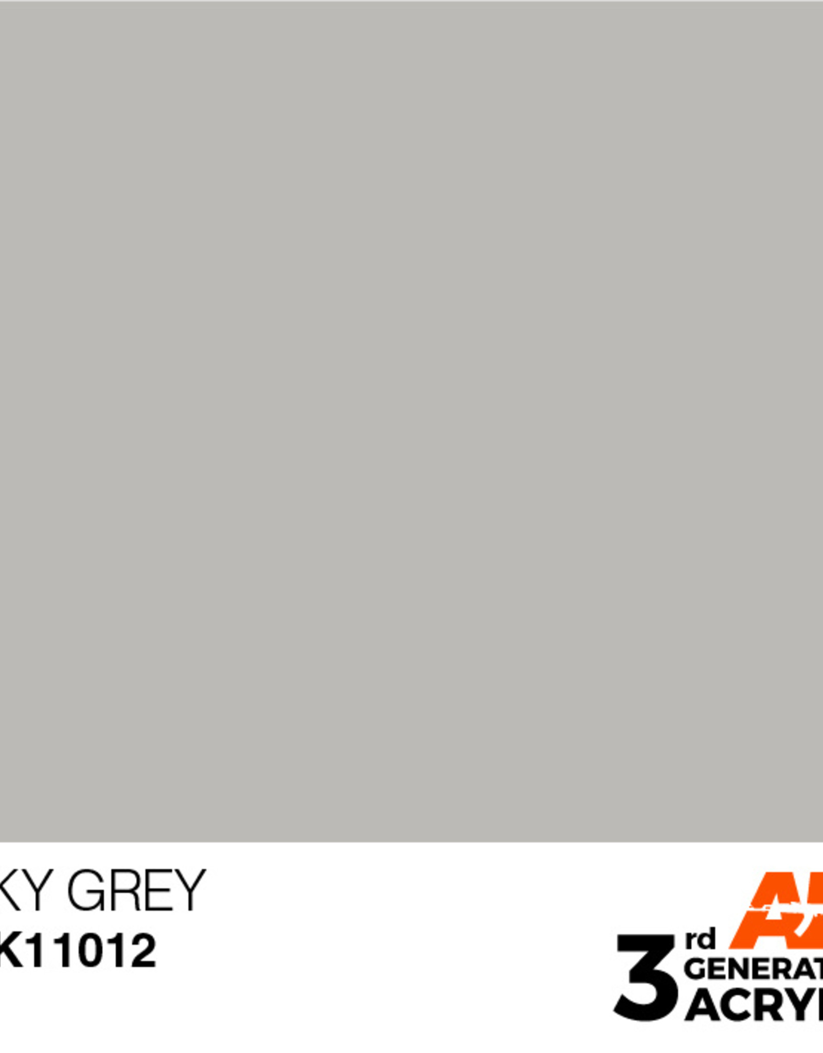 AK Interactive AK 3rd Gen Acrylics: Sky Grey (17ml)