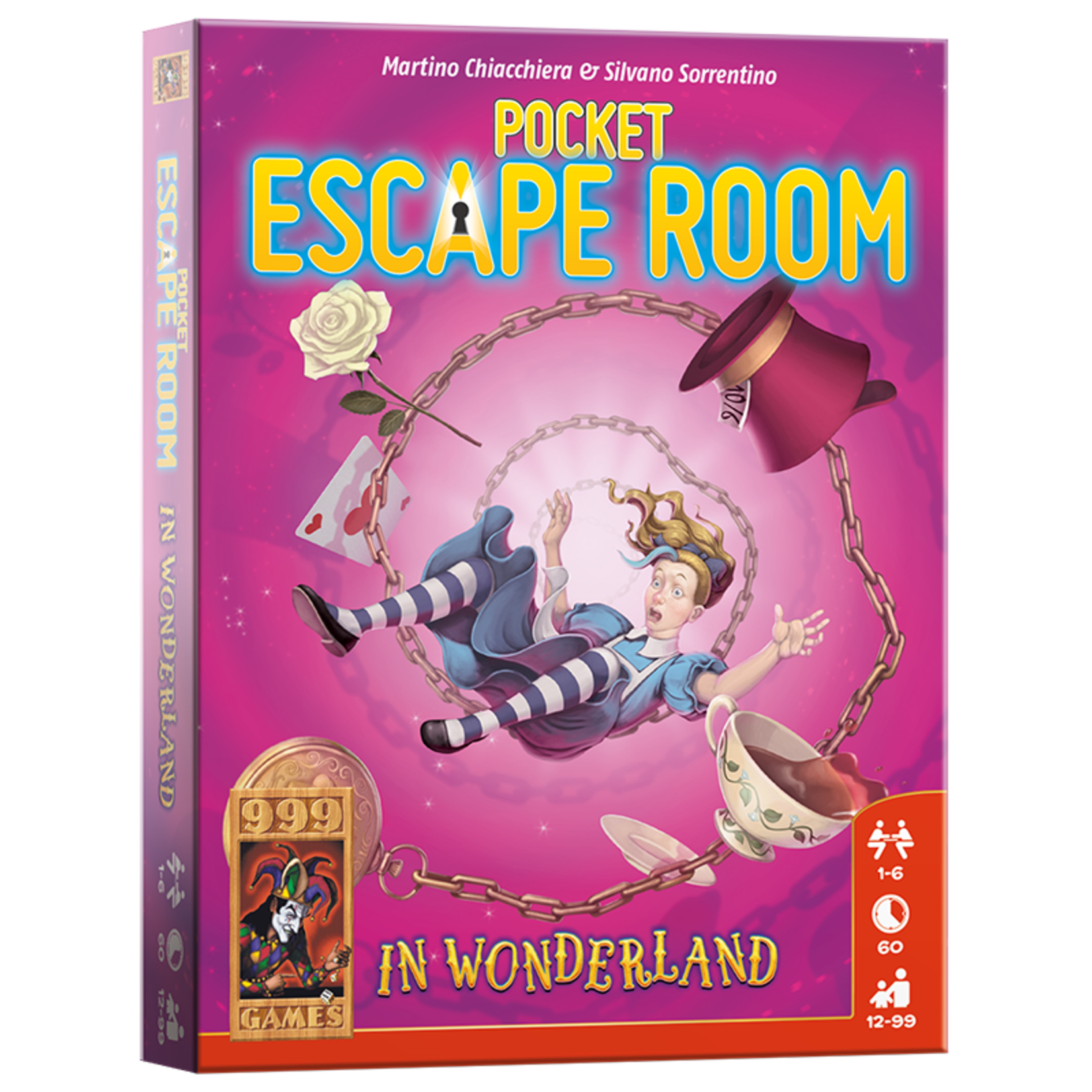 999-Games Pocket Escape Room: In Wonderland (NL)