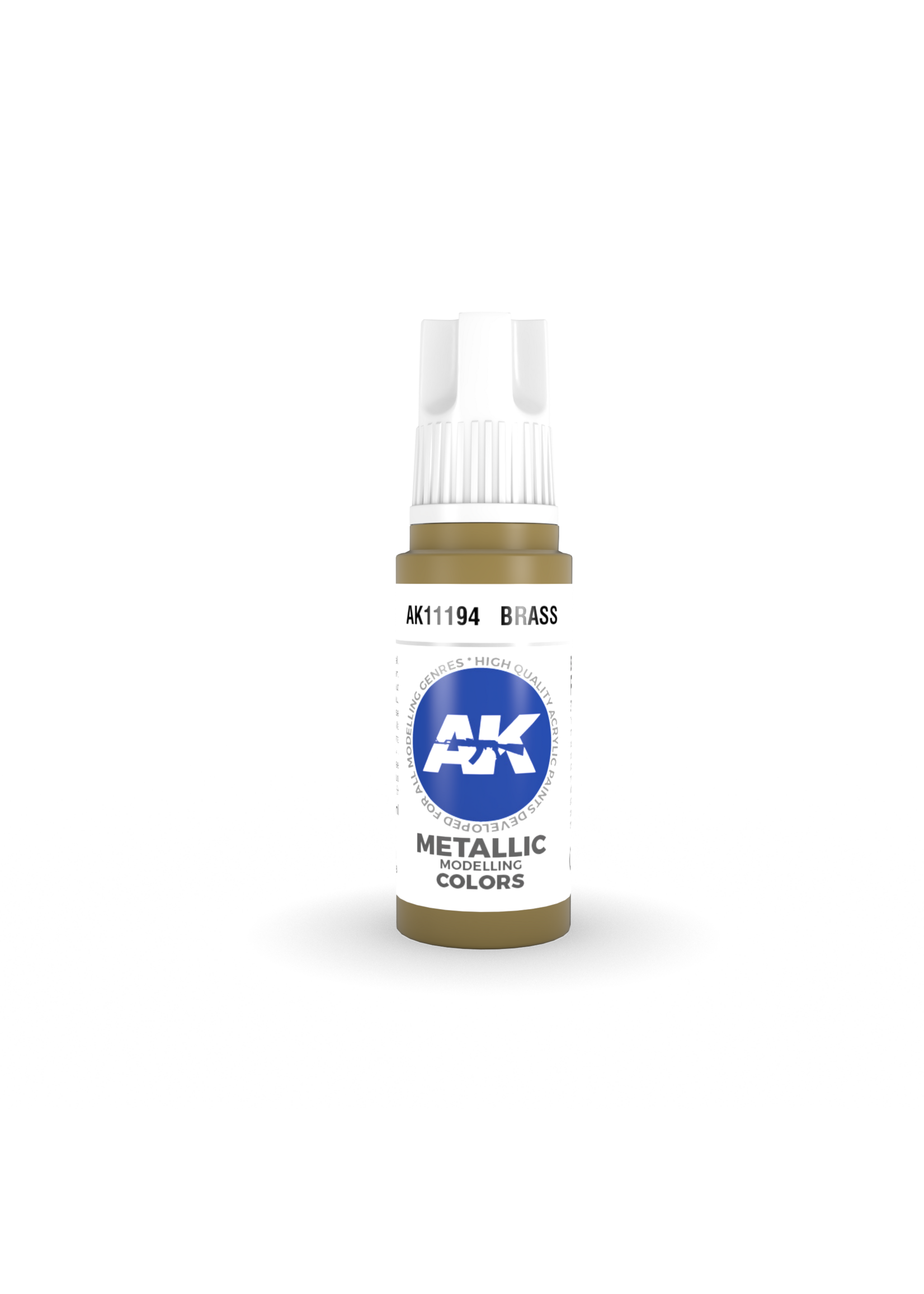 AK Interactive AK 3rd Gen Acrylics: Brass (17ml)