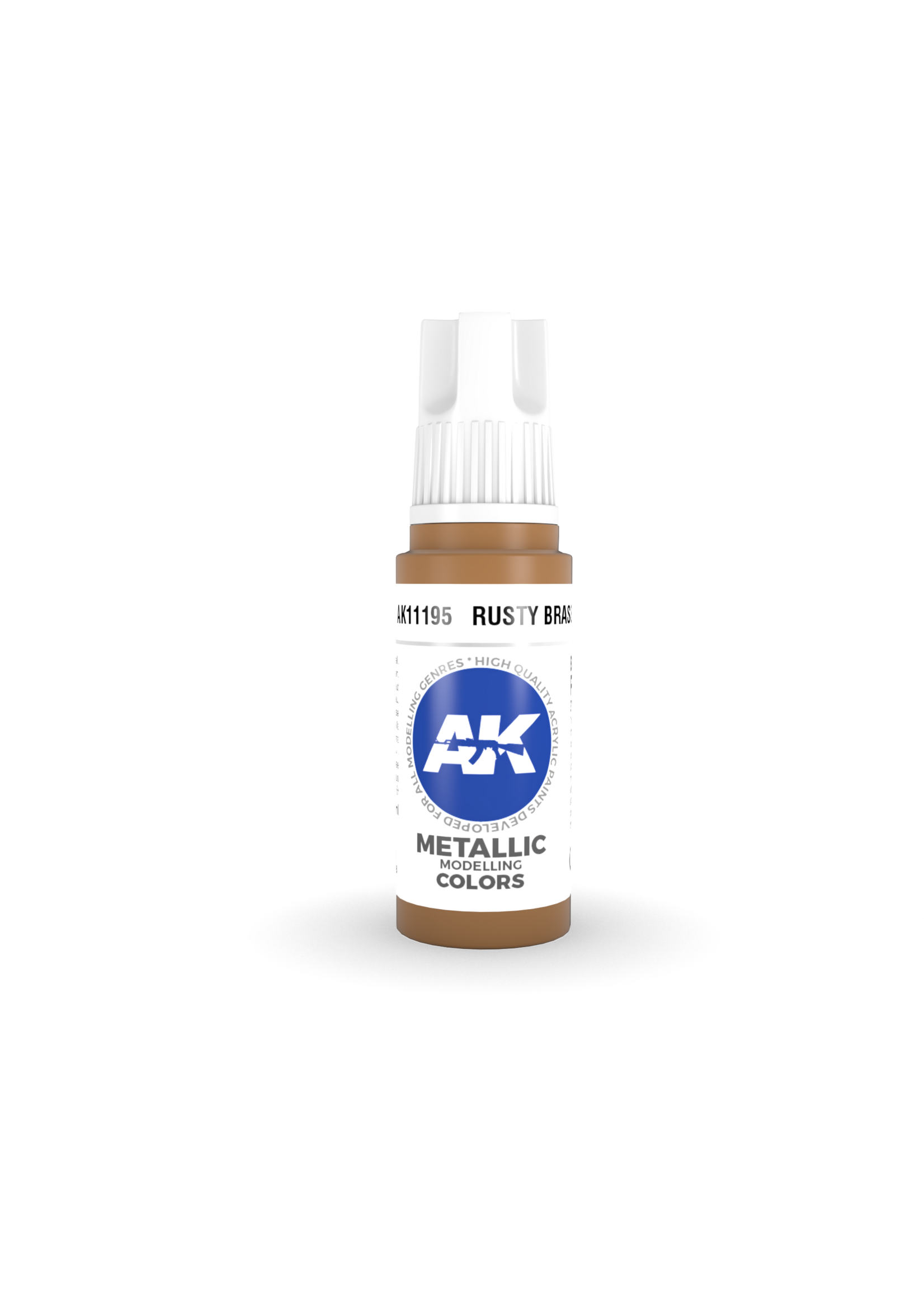 AK Interactive AK 3rd Gen Acrylics: Rusty Brass (17ml)