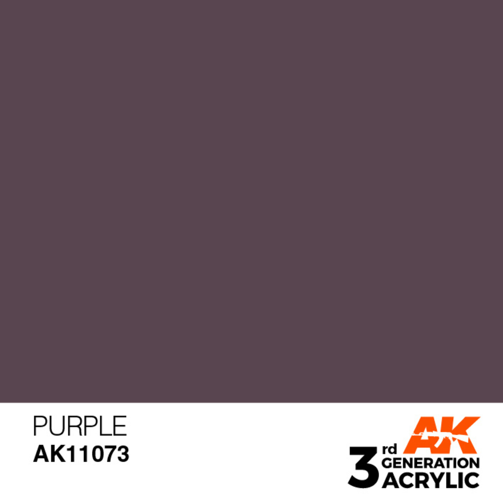 AK Interactive AK 3rd Gen Acrylics: Purple (17ml)