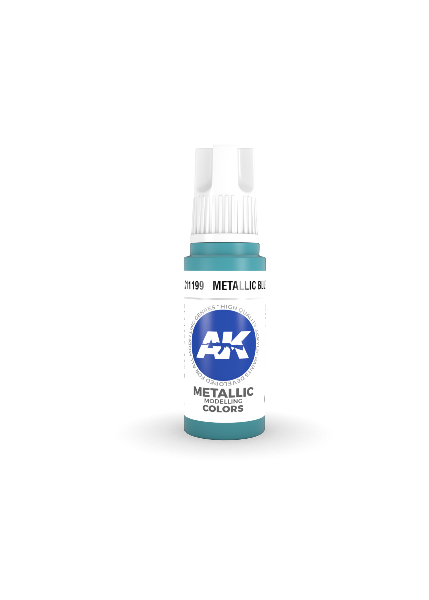 AK Interactive AK 3rd Gen Acrylics: Metallic Blue (17ml)