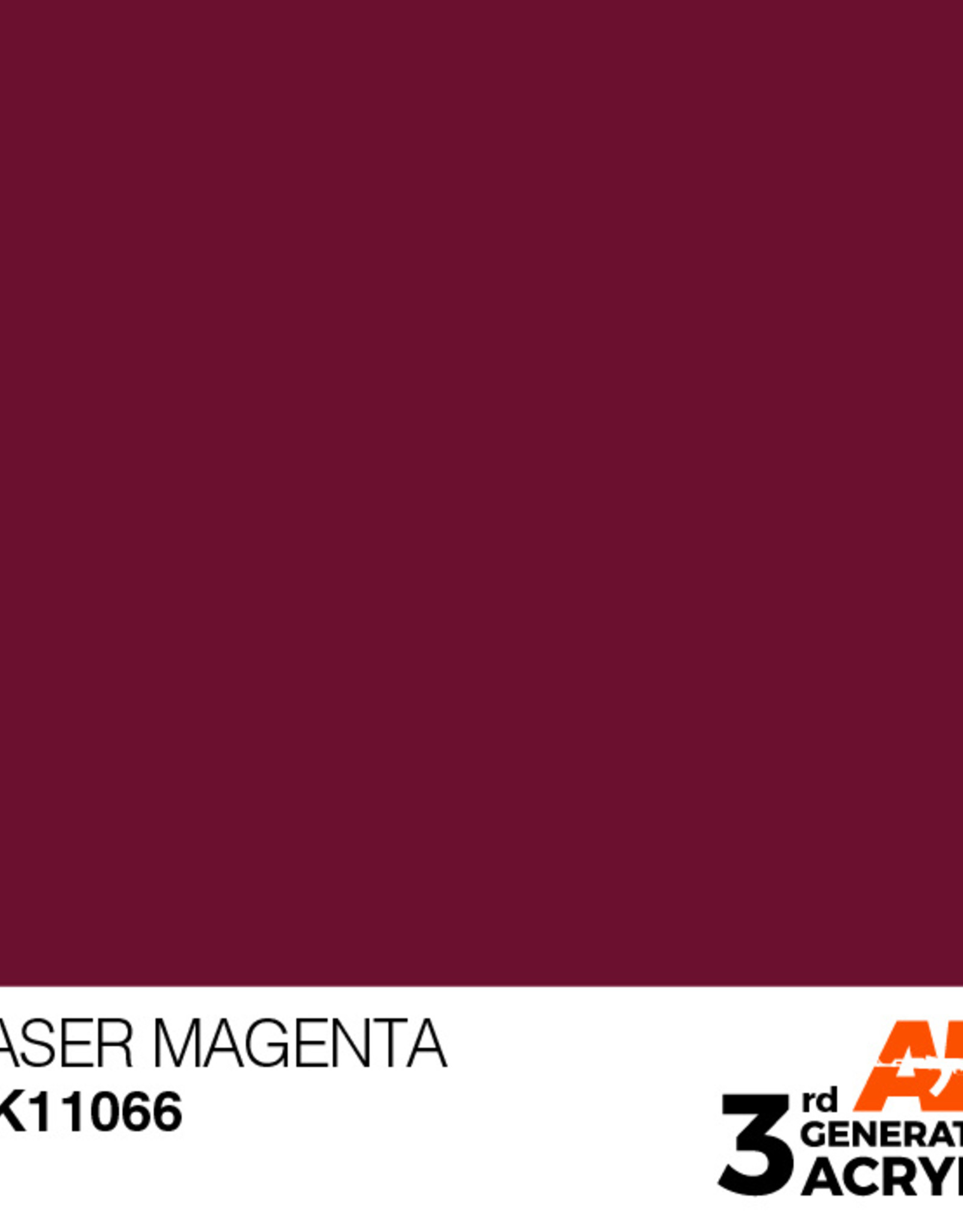 AK Interactive AK 3rd Gen Acrylics: Laser Magenta (17ml)