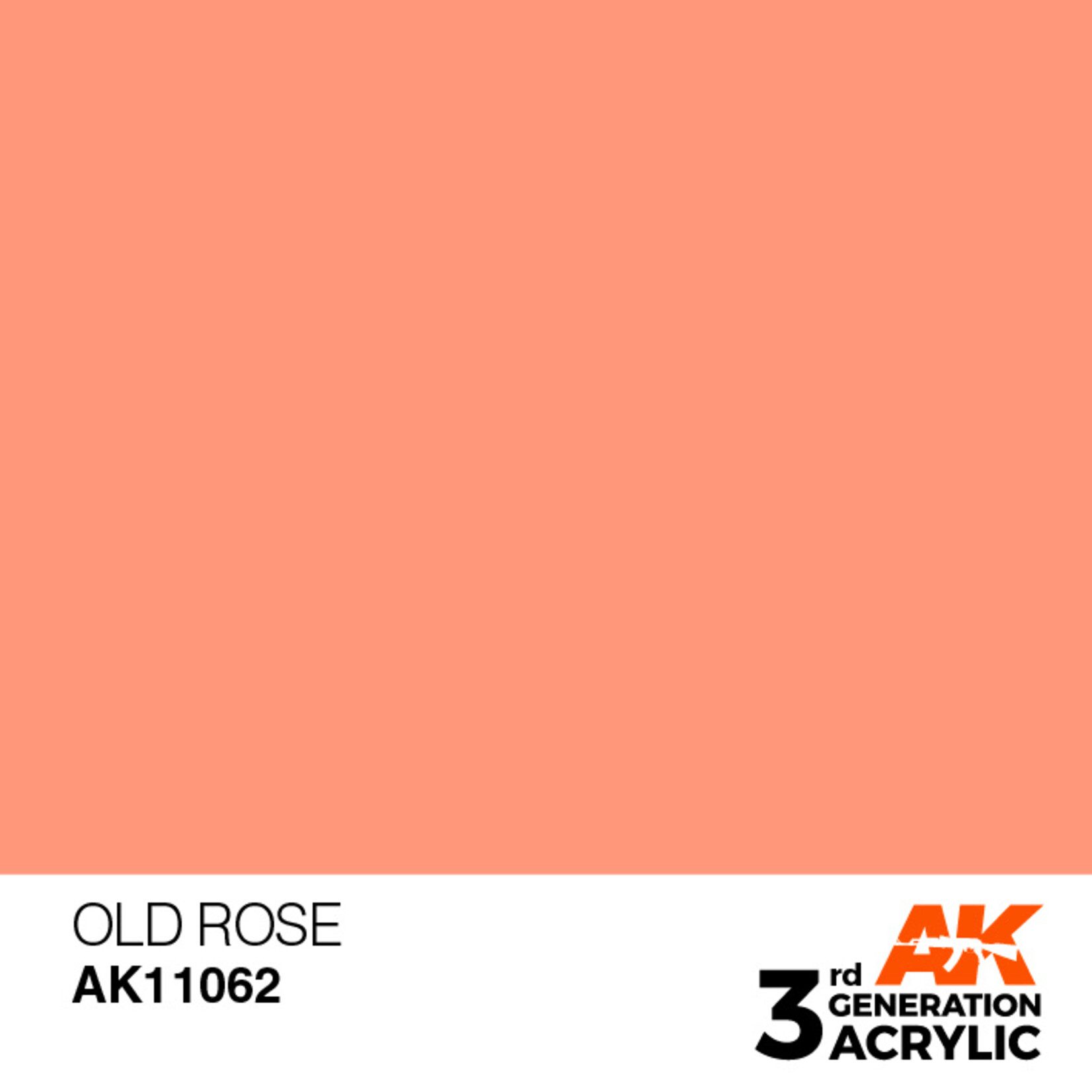 AK Interactive AK 3rd Gen Acrylics: Old Rose (17ml)