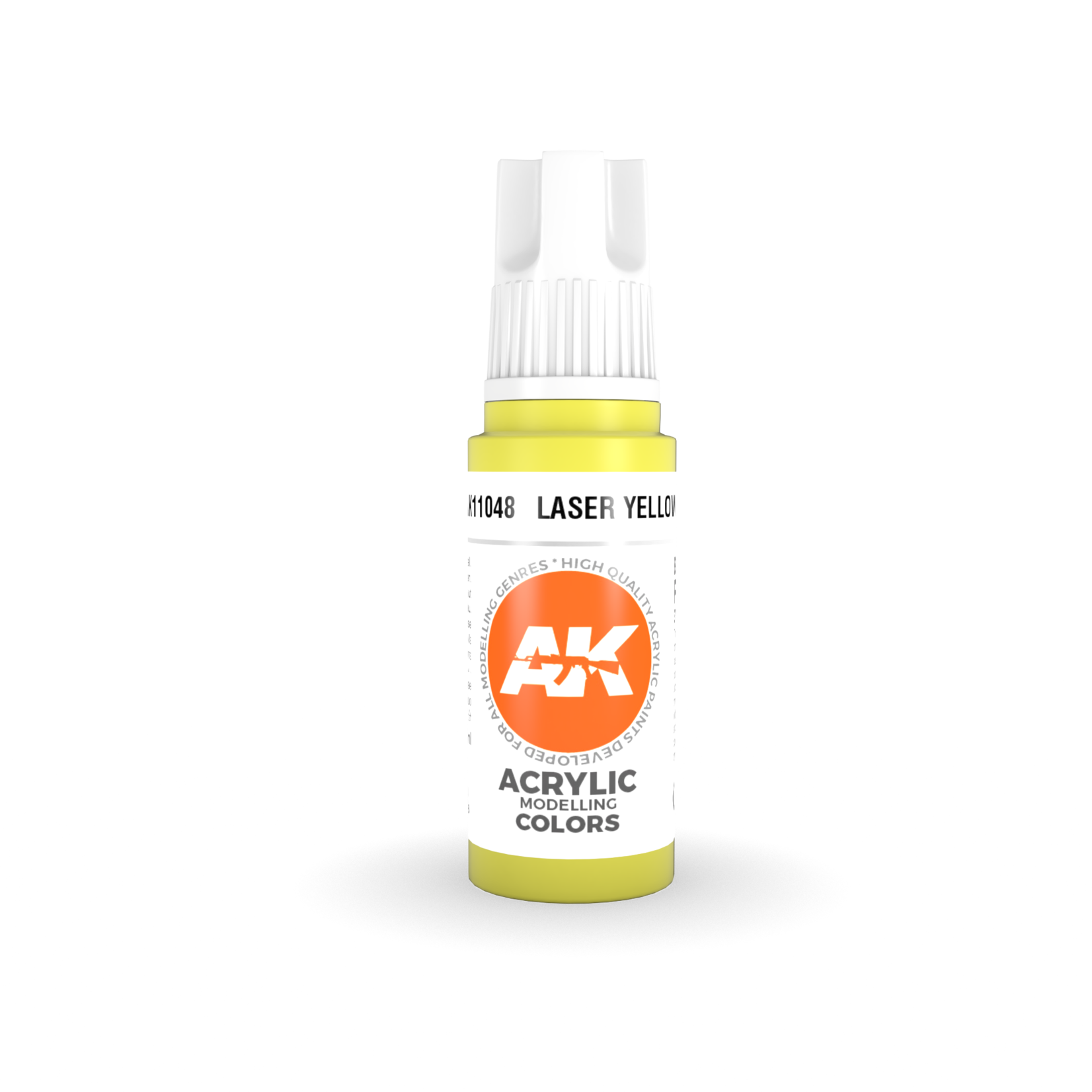 AK Interactive AK 3rd Gen Acrylics: Laser Yellow (17ml)