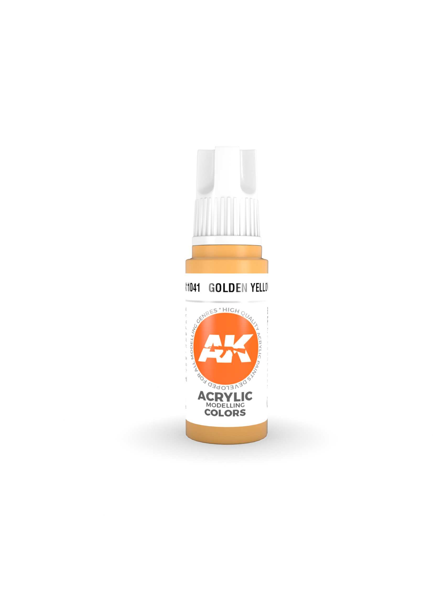 AK Interactive AK 3rd Gen Acrylics: Golden Yellow (17ml)