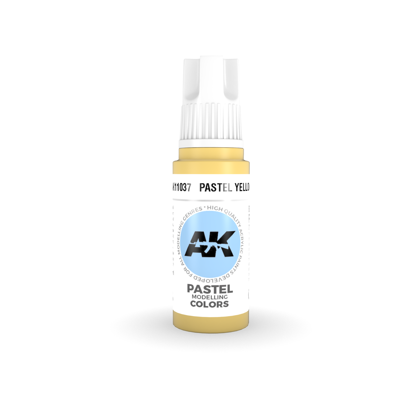 AK Interactive AK 3rd Gen Acrylics: Pastel Yellow (17ml)