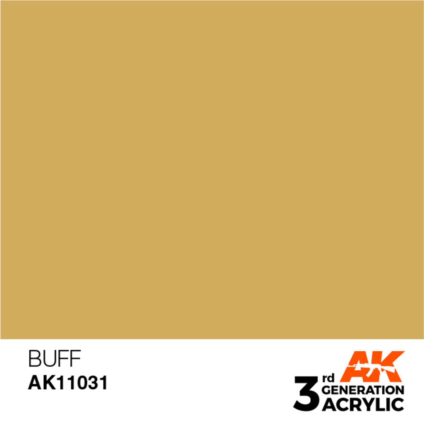 AK Interactive AK 3rd Gen Acrylics: Buff (17ml)