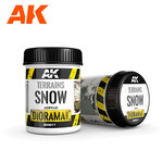 AK Interactive AK Terrains Snow Texture (250ml)