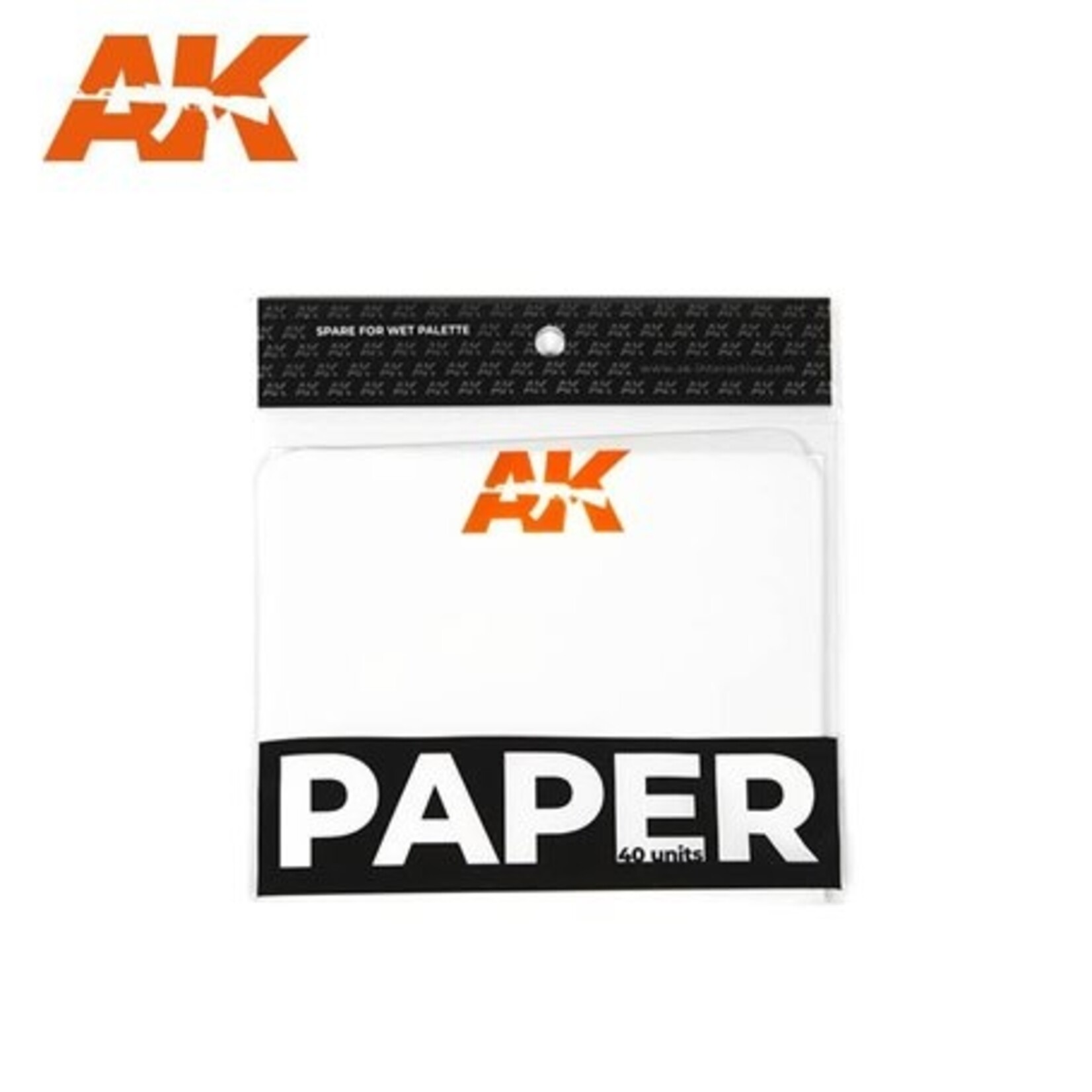 AK Interactive AK Paper Refill Pack for the Blue Wet Palette  (40)