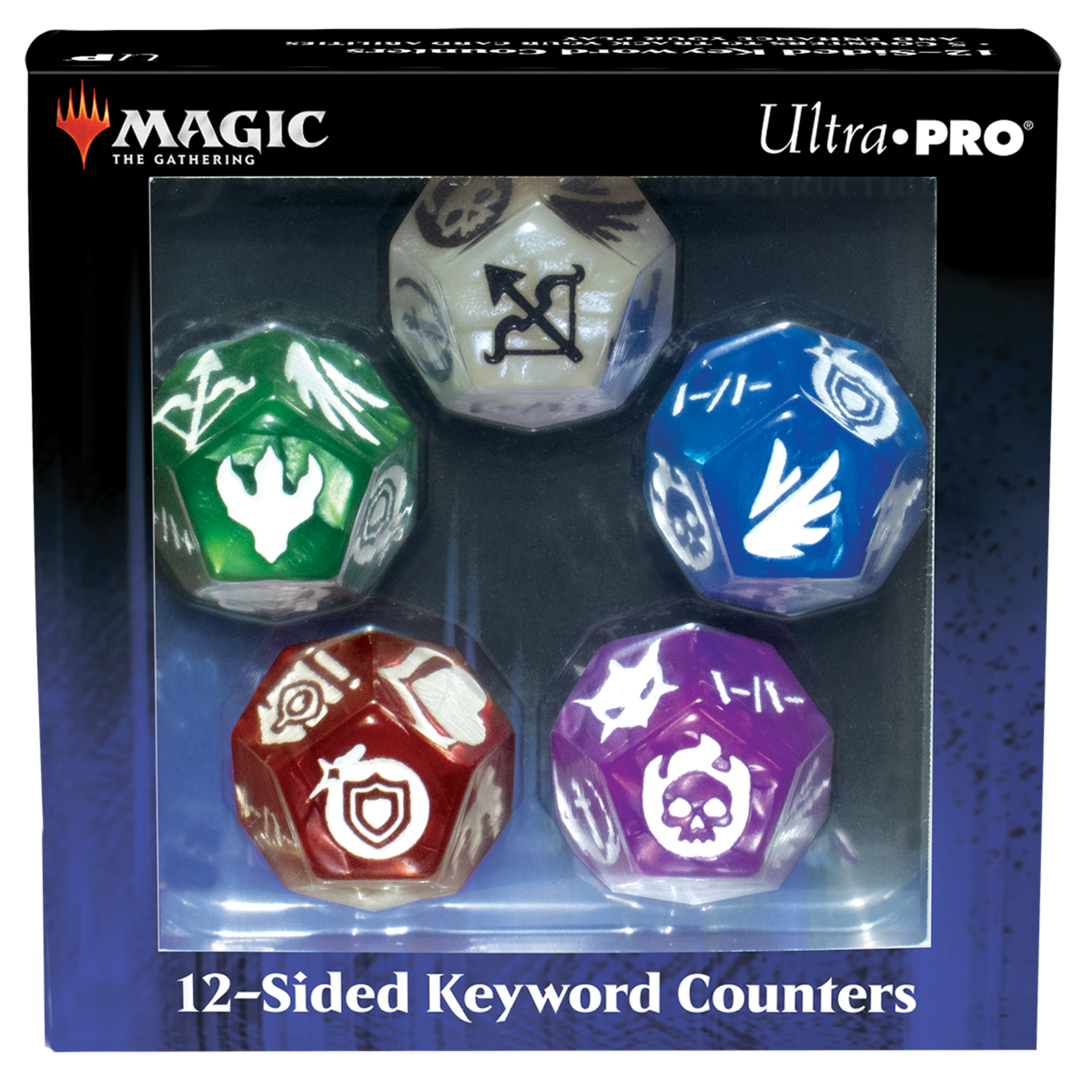 Ultra Pro 12-sided Keyword Counters for MtG (EN)