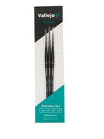 Vallejo Vallejo Brush Set - Definition Detail Series 4/0, 3/0, 2/0