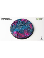 Gamers Grass Alien Infestation Bases Pre-Painted (1x 100mm Round )