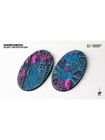Gamers Grass Alien Infestation Bases Pre-Painted (2x 90mm Oval)