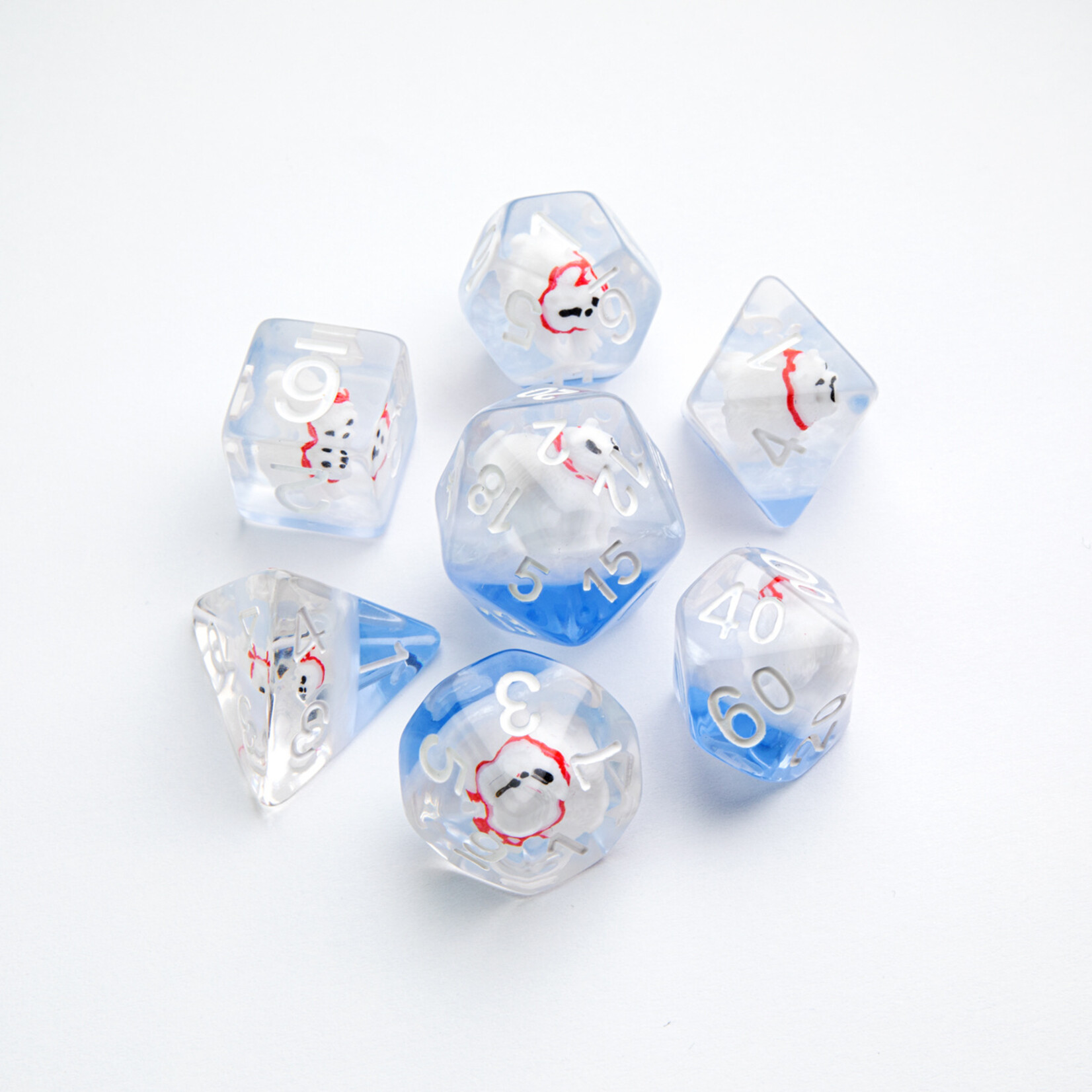 Gamegenic Gamegenic RPG Dice Set Embraced Series: Polar Bear