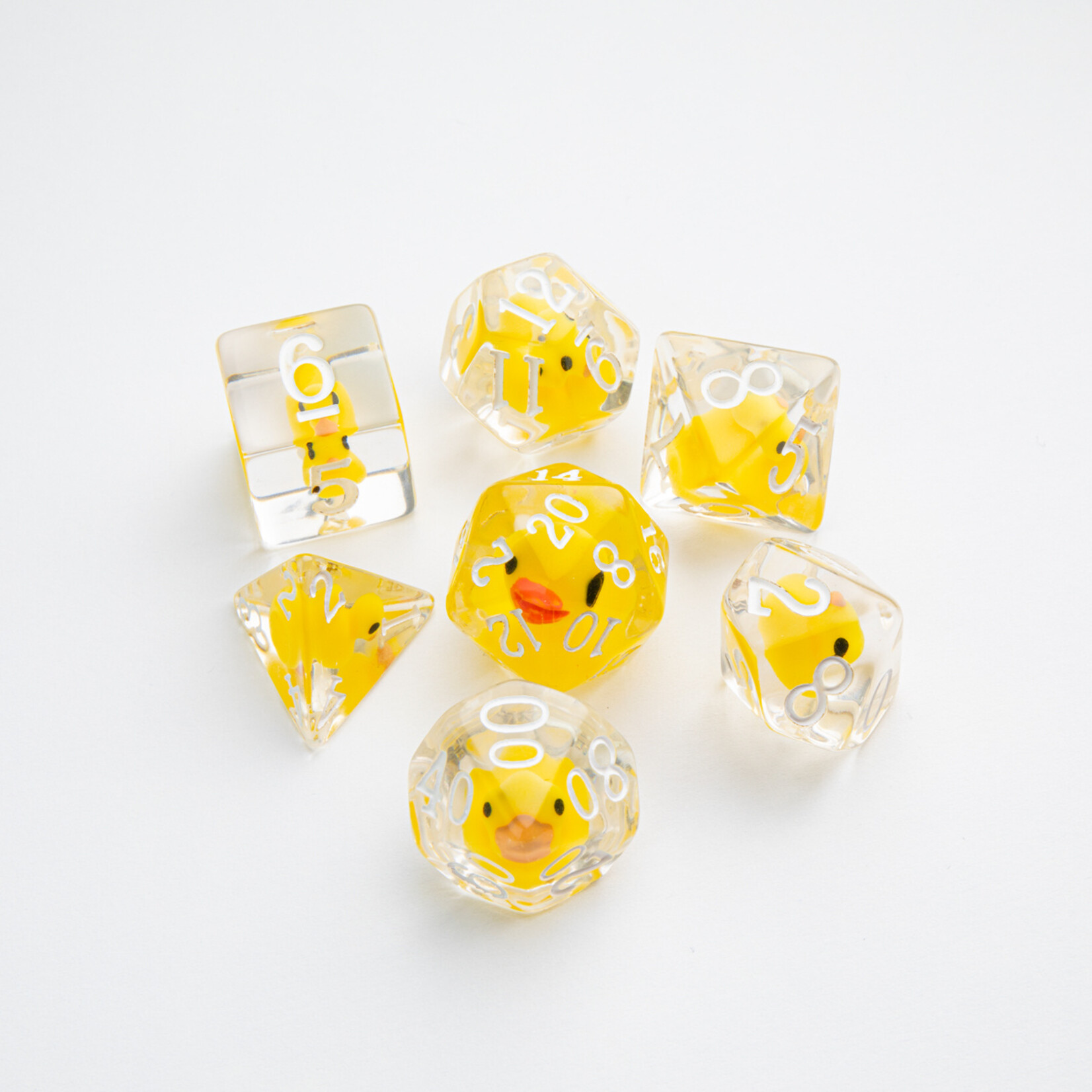 Gamegenic Gamegenic RPG Dice Set Embraced Series: Rubber Duck
