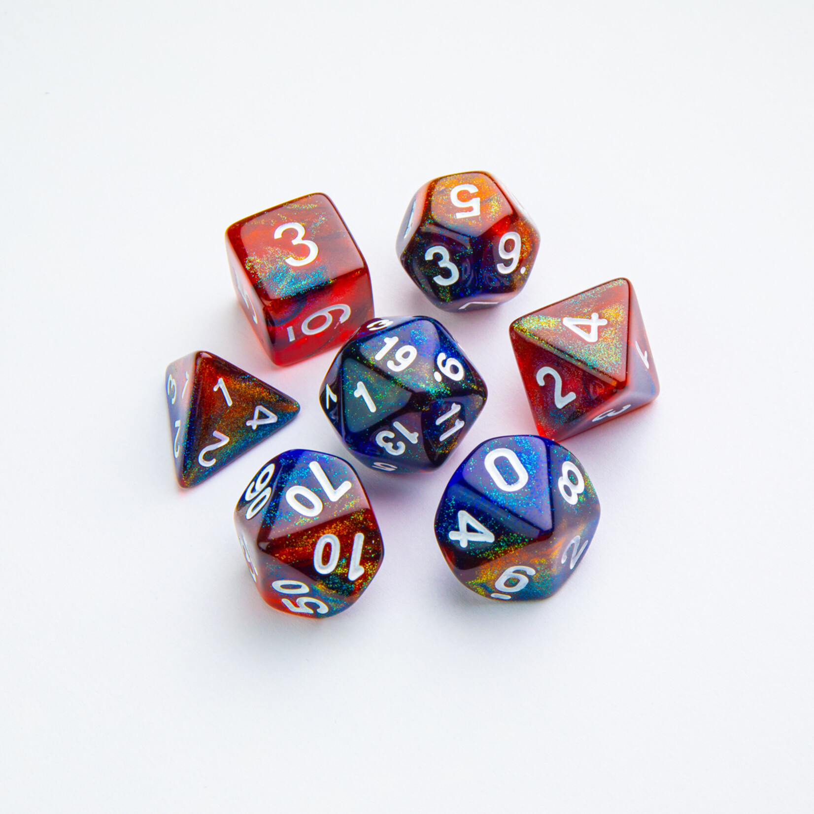 Gamegenic Gamegenic RPG Dice Set Galaxy Series: Mars