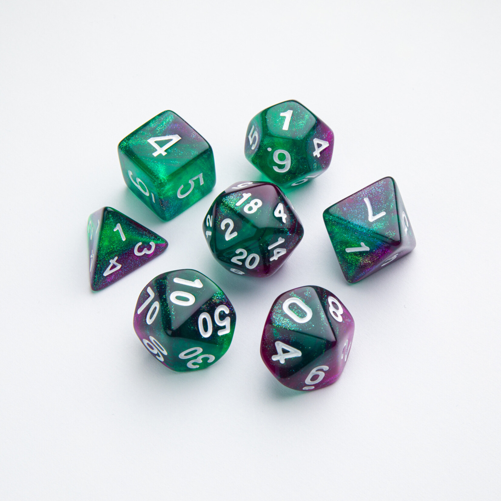 Gamegenic Gamegenic RPG Dice Set Galaxy Series: Aurora