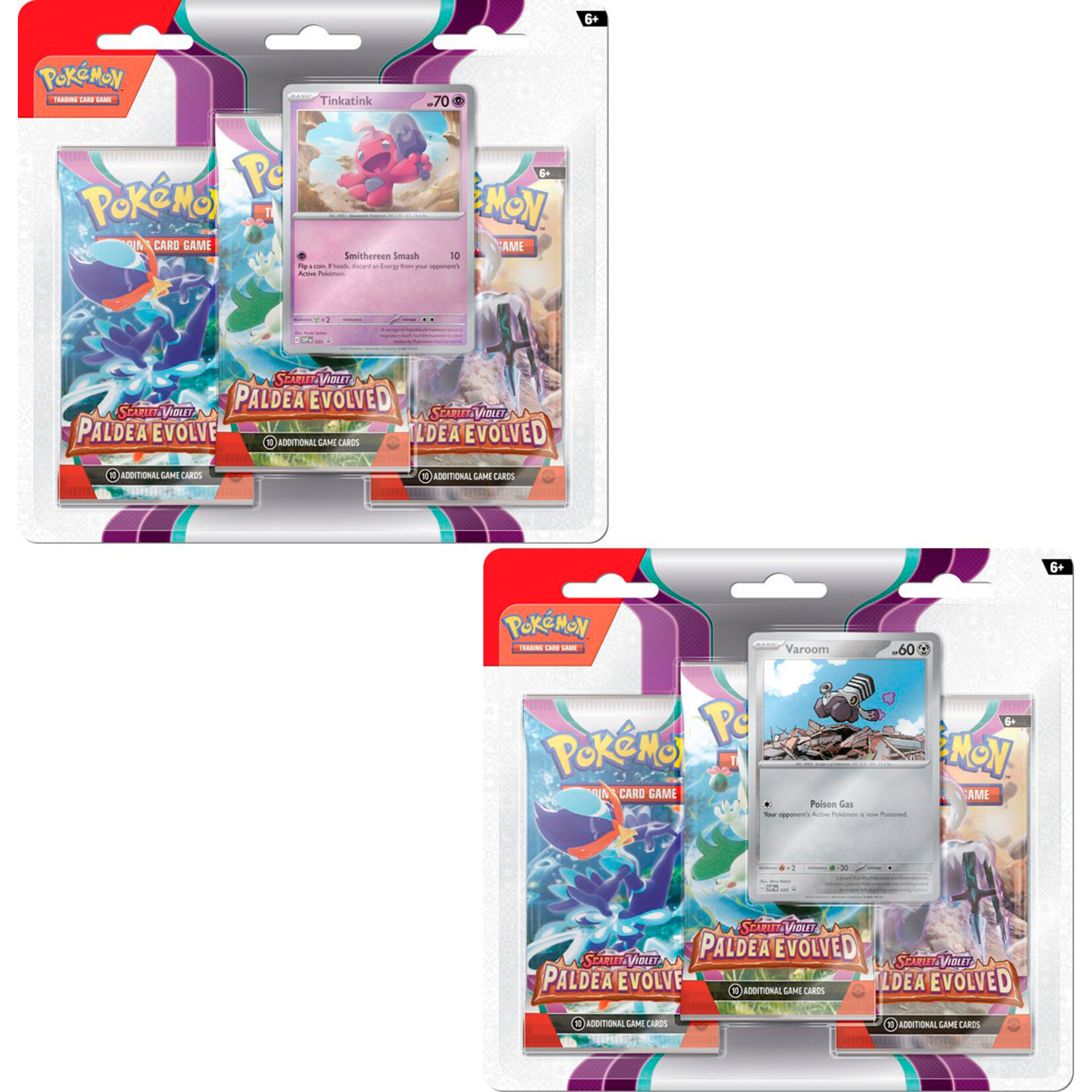 Pokemon USA POK S&V Paldea Evolved 3 Booster Blister (EN)