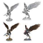 Wizkids D&D Nolzur's Marvelous Miniatures Aarakocra Fighters