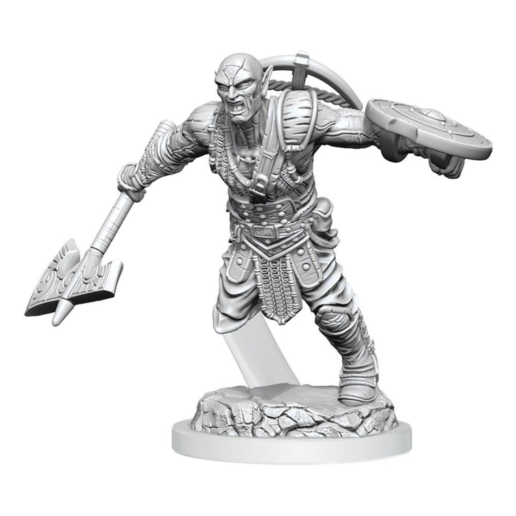 Wizkids D&D Nolzur's Marvelous Miniatures Earth Genasi Fighter Male