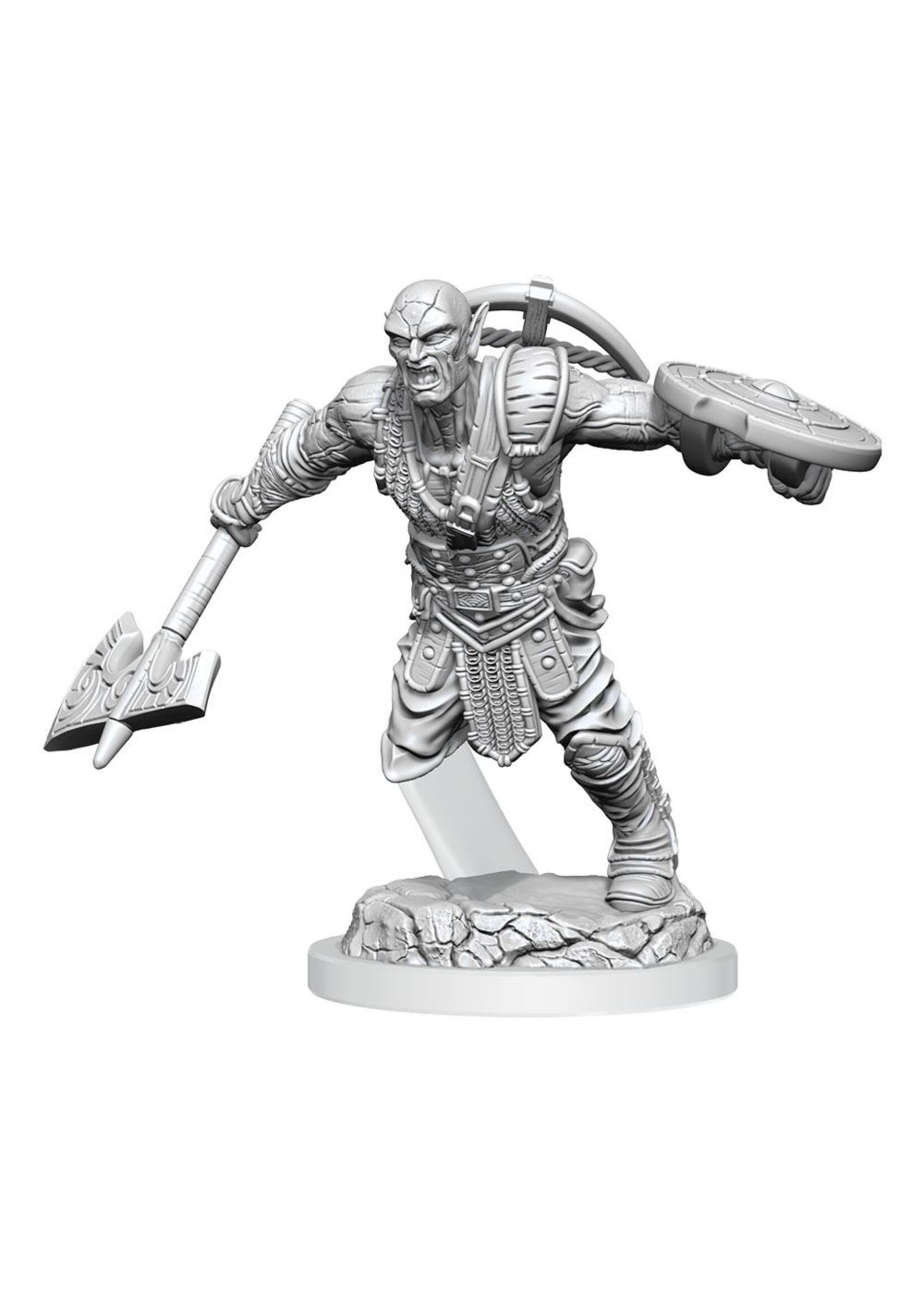 Wizkids D&D Nolzur's Marvelous Miniatures Earth Genasi Fighter Male