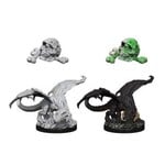 Wizkids D&D Nolzur's Marvelous Miniatures Black Dragon Wyrmling