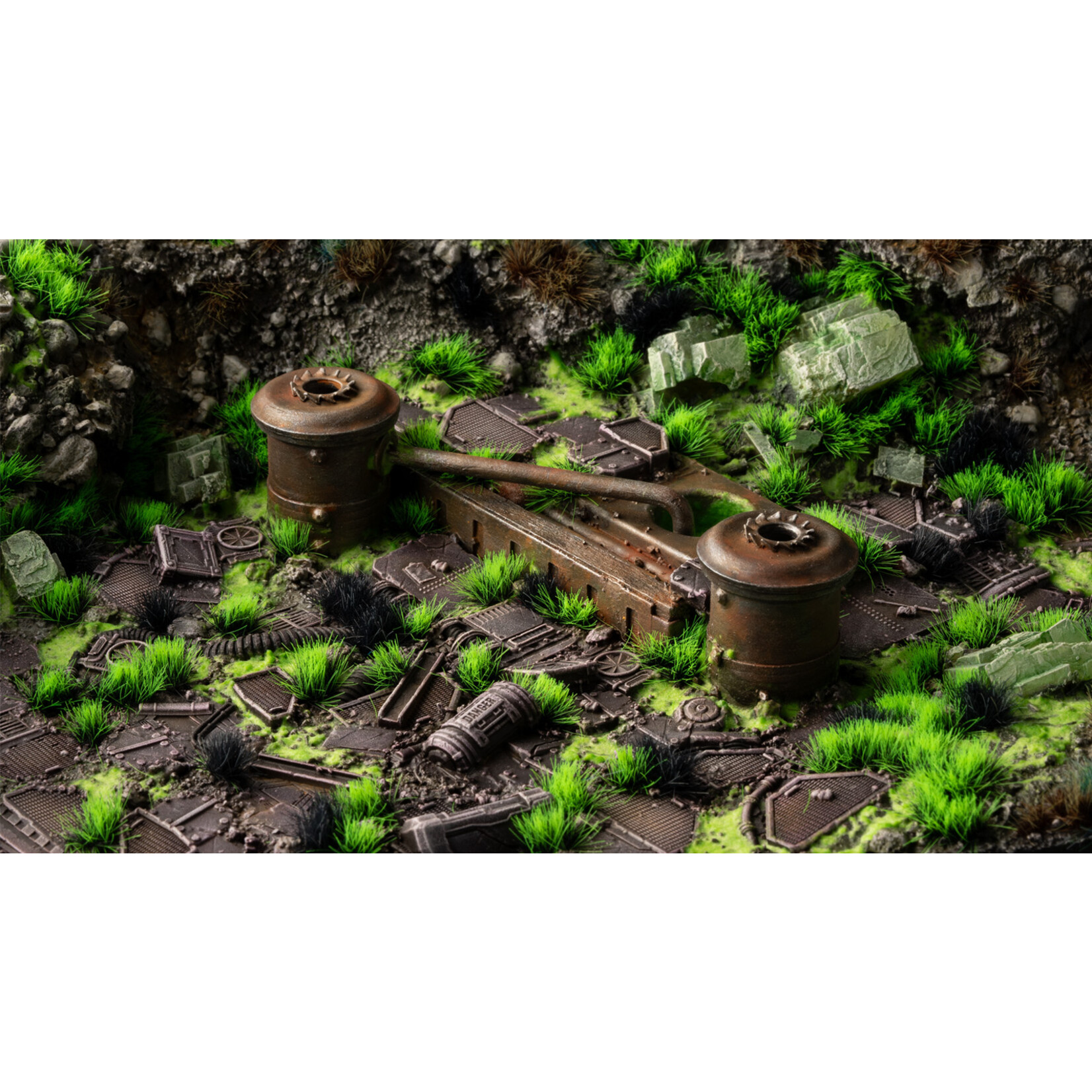 Gamers Grass Basing Bits Spaceship Corridor