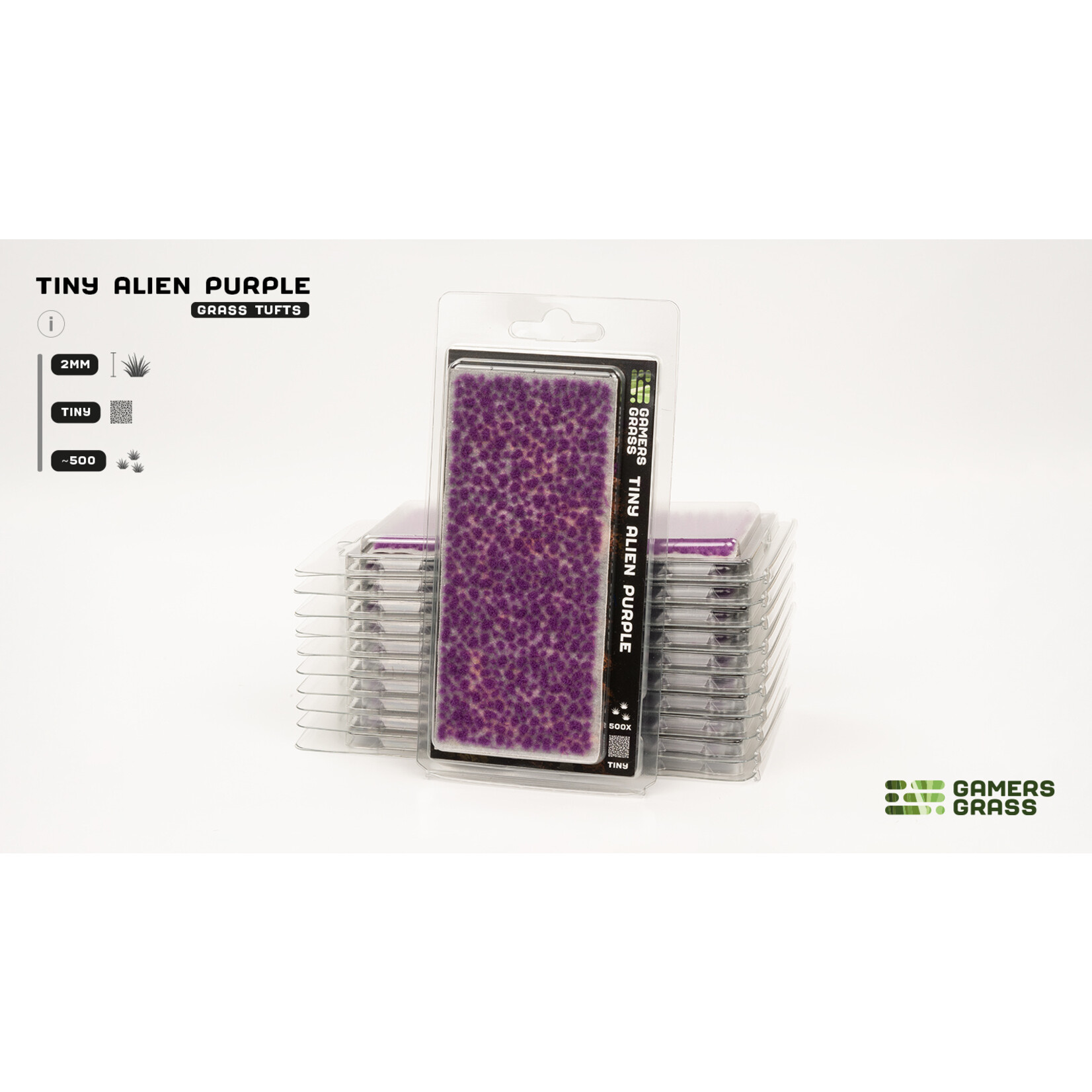 Gamers Grass Alien Tufts Purple Tiny (2mm)