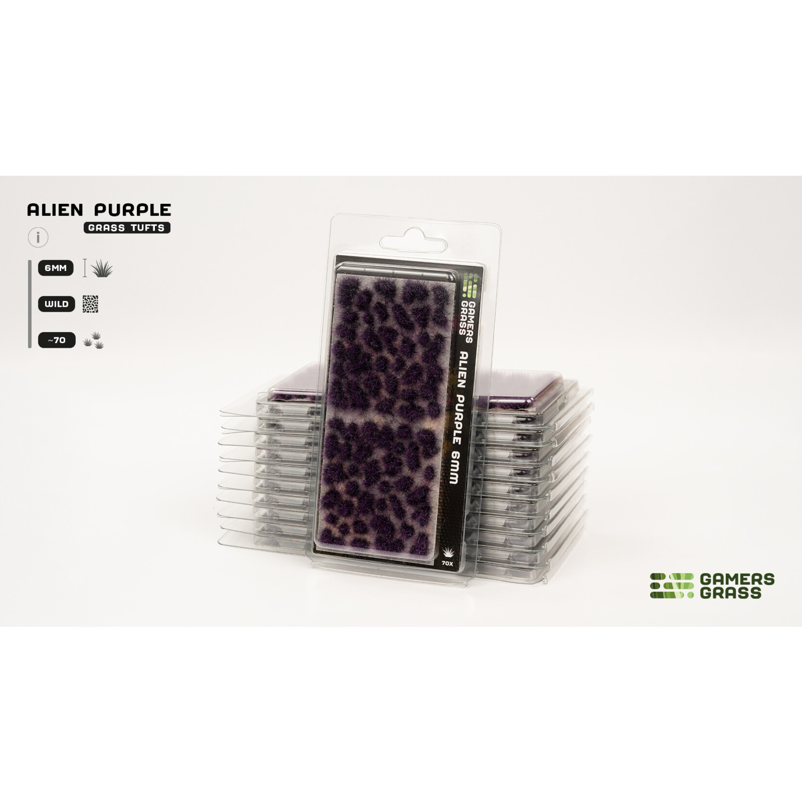 Gamers Grass Alien Tufts Purple (6mm)