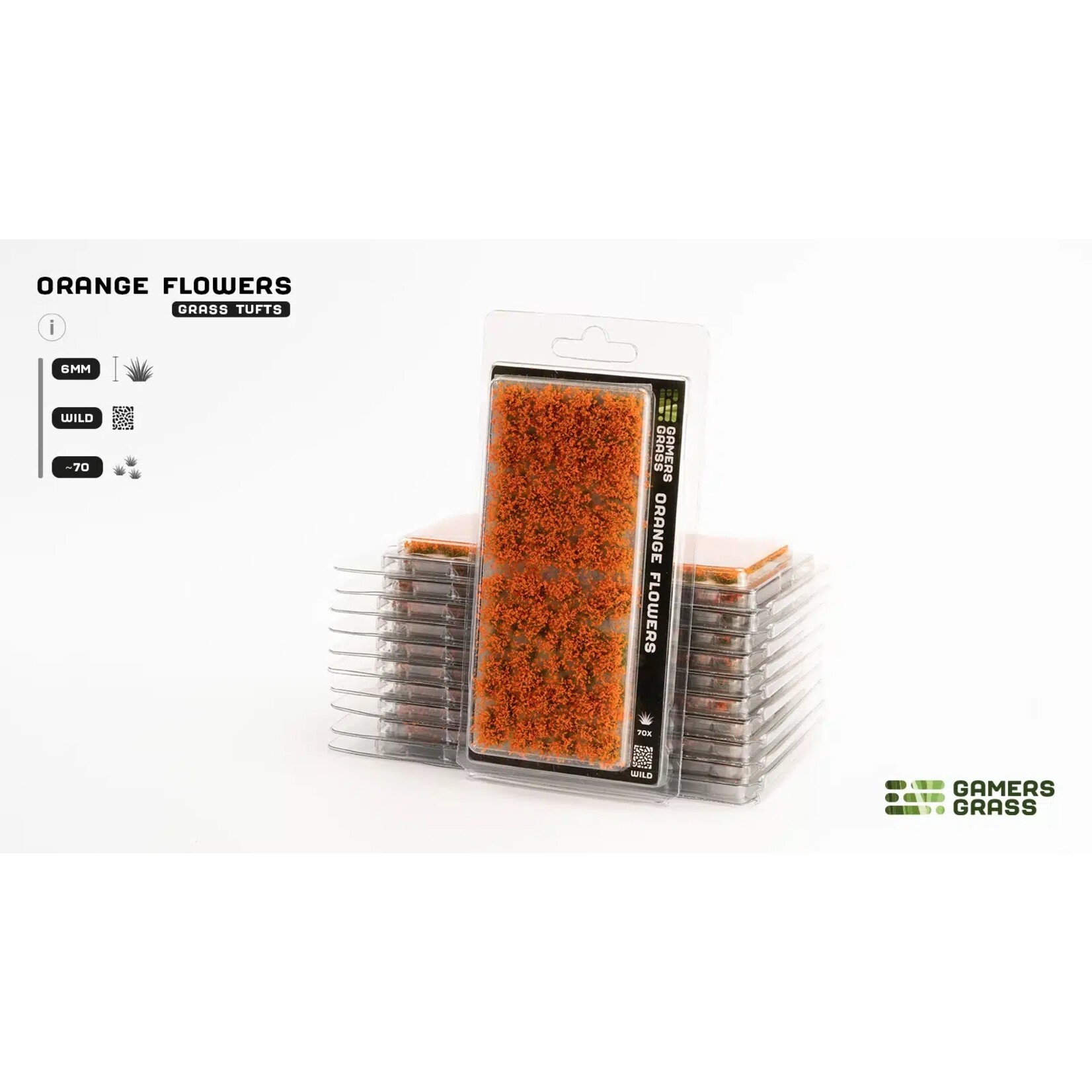 Gamers Grass Orange Flowers Wild