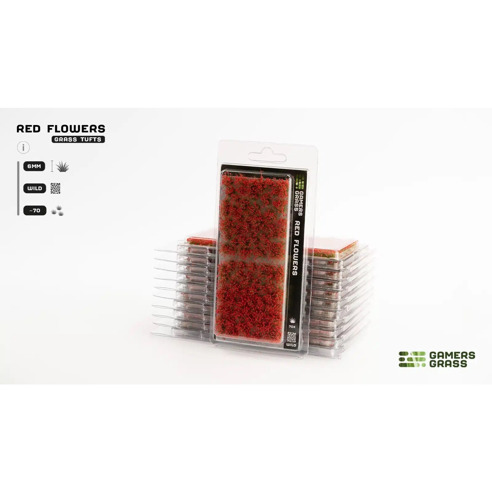 Gamers Grass Red Flowers Wild **