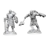 Wizkids D&D Nolzur's Marvelous Miniatures Earth Genasi Fighter Male