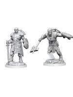 Wizkids D&D Nolzur's Marvelous Miniatures Earth Genasi Fighter Male