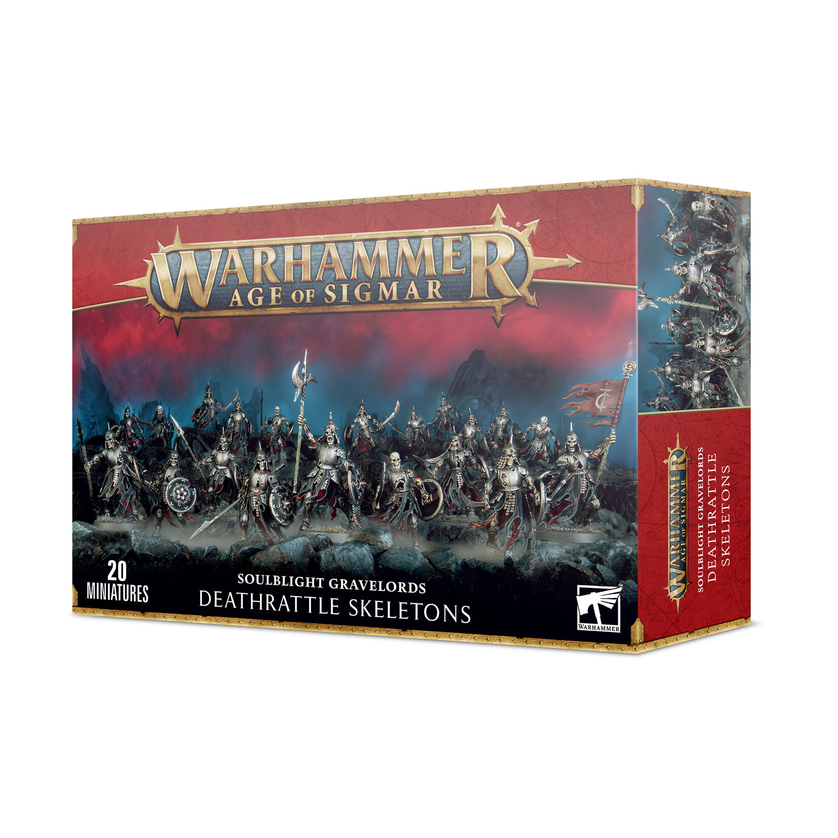 Games Workshop Soulblight Gravelords Deathrattle Skeletons (Old)