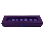 Ultra Pro Heavy Metal Underdark 7 RPG Dice Set for D&D: Purple **