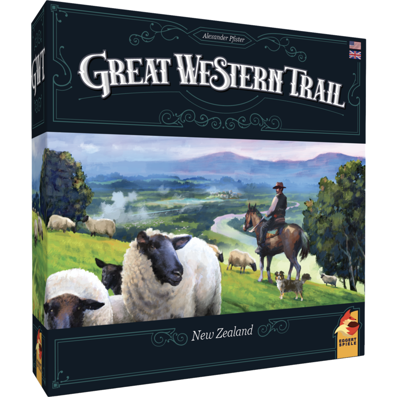 Eggertspiele Great Western Trail New Zealand (EN)