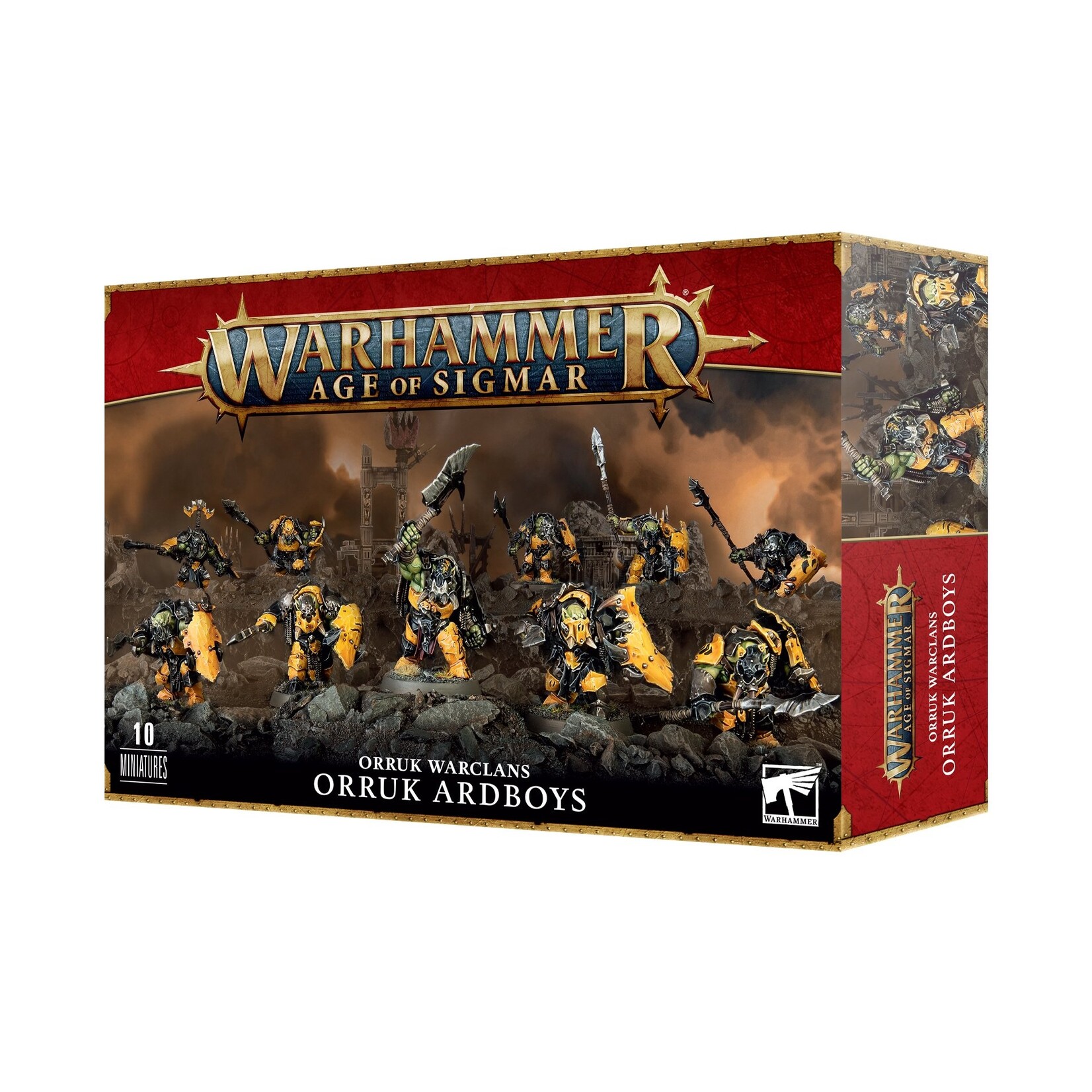 Games Workshop Orruk Warclans Orruk Ardboyz