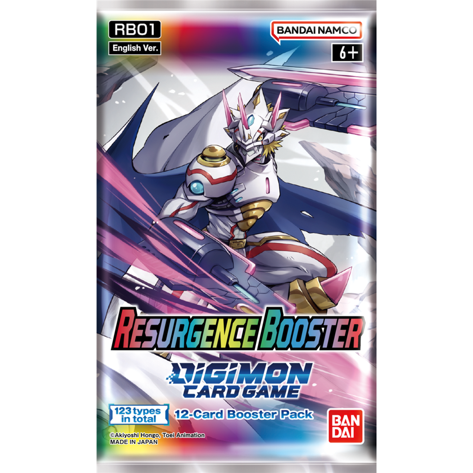 Bandai Digimon RB01 Resurgence Booster (EN)