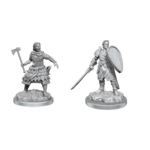 Wizkids D&D Nolzur's Marvelous Miniatures Human Fighters