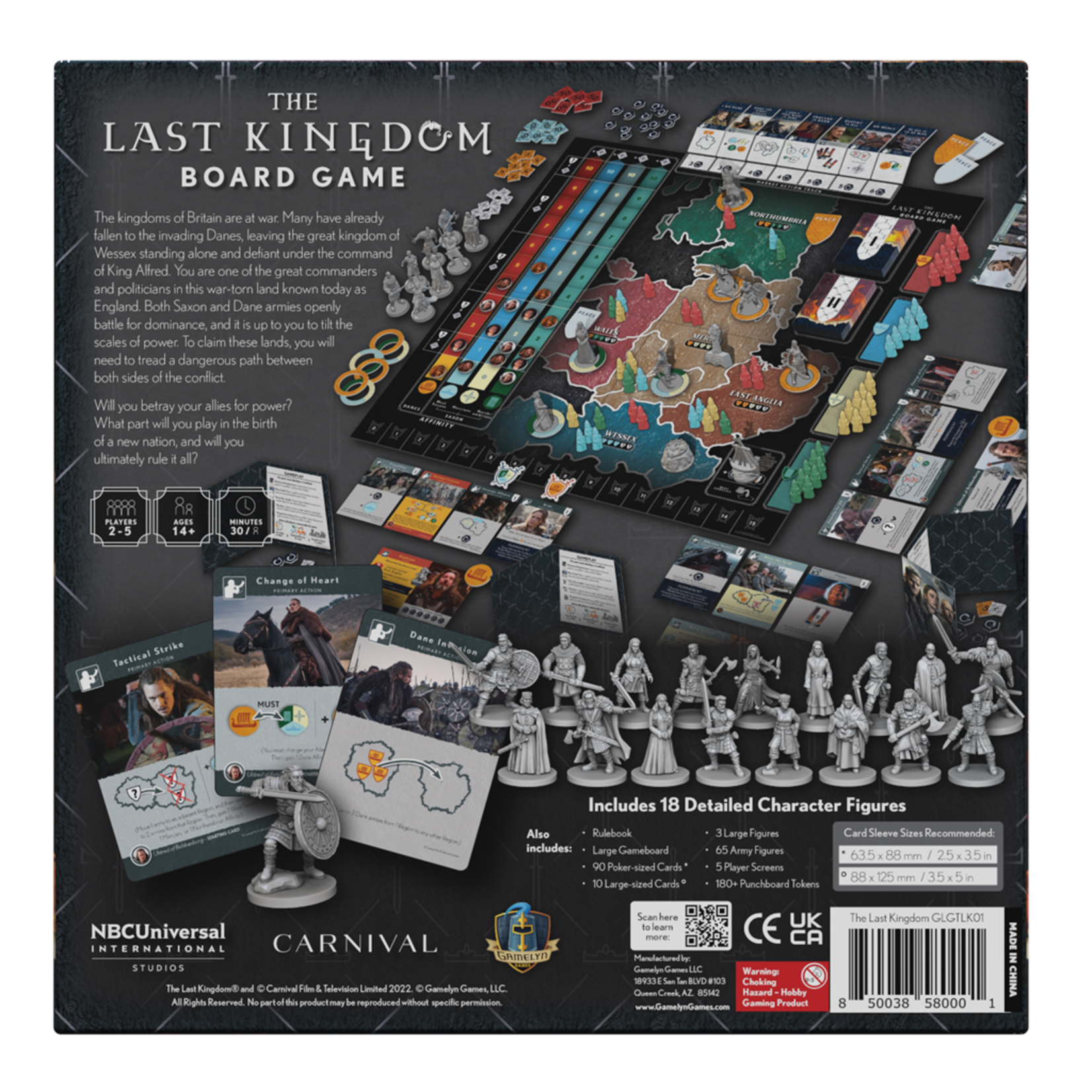 Gamelyn Games The Last Kingdom Board Game (EN)