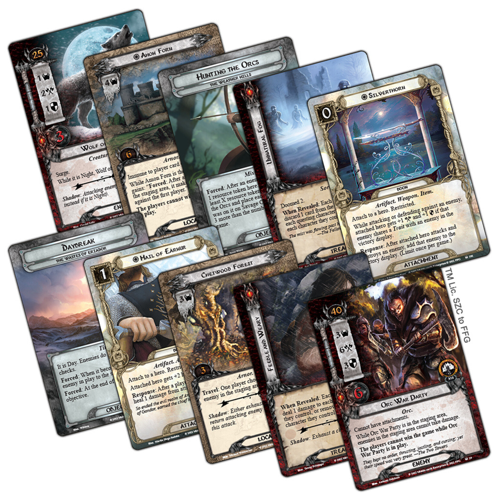 Fantasy Flight Games Lord of the Rings LCG: Angmar Awakened Campaign Expansion (EN)